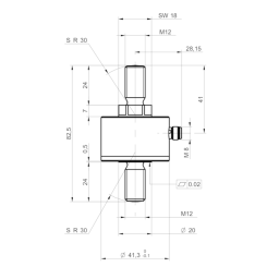 Baumer DLM40-IN 502.TP3.C4 Fiche technique + IA | Fixfr