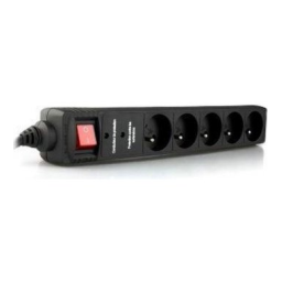 Gembird SPF5-C-10 Surge protector Manuel utilisateur | Fixfr