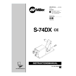 Miller S-74D CE Manuel utilisateur | Fixfr