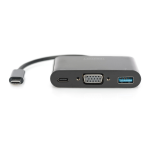 Digitus DA-70854 USB Type-C&trade; VGA Multiport Adapter, 3-port Manuel du propri&eacute;taire