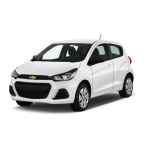 Chevrolet SPARK Manuel utilisateur