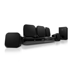 Philips HTS2500/12 Immersive Sound Home cinema Manuel utilisateur | Fixfr