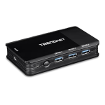 Trendnet TK-U404 4 Computer 4-Port USB 3.1 Sharing Switch Fiche technique