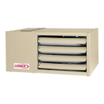 Lennox LF25 Unit Heater (030-400KBtuh) Guide d'installation
