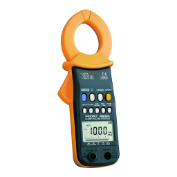 Hioki CLAMP ON LEAK HiTESTER 3283-20 Manuel utilisateur | Fixfr
