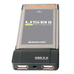 iogear GPU202 Hi-Speed USB 2.0 CardBus Manuel utilisateur