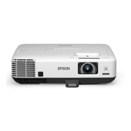 Epson EB-1840W Manuel du propriétaire | Fixfr