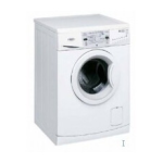 Whirlpool MONTANA 1600 Washing machine Manuel utilisateur