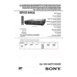 Sony SLV-E730B Manuel du propri&eacute;taire