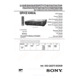 Sony SLV-E730B Manuel du propriétaire | Fixfr