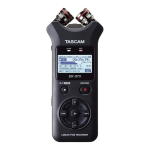 Tascam PCM Recorder Mode d'emploi