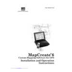 Eagle MAPCREATE 6 Manuel utilisateur