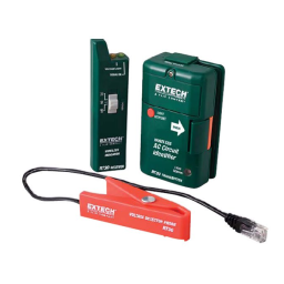 Extech Instruments RT30 Wireless AC Circuit Identifier (914MHz) Manuel utilisateur | Fixfr