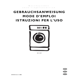 Electrolux EW 1185 F : Mode d'emploi + AI Chat | Fixfr