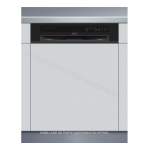 Whirlpool ADG 5720 NB A+ Dishwasher Manuel utilisateur