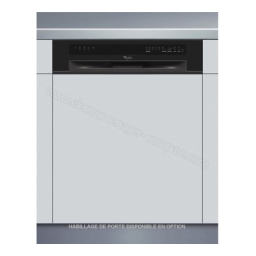 Whirlpool ADG 5720 NB A+ Dishwasher Manuel utilisateur | Fixfr