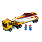 Lego 4643 Power Boat Transporter Manuel utilisateur