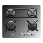 Whirlpool AKT 4000/MR Hob Manuel utilisateur