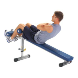 Cybex International 16161 ADJUSTABLE DECLINE BENCH Manuel utilisateur | Fixfr