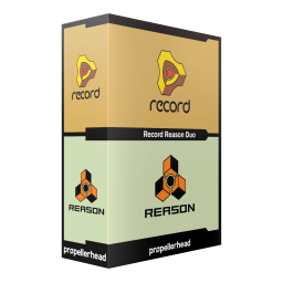 Propellerhead RECORD 1.5 Manuel utilisateur | Fixfr