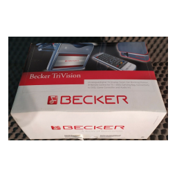 Becker 7970 TriVision Manuel utilisateur | Fixfr