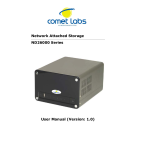 Comet Labs ND52000 Manuel utilisateur