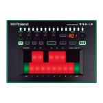 Roland TB-3 Touch Bassline Manuel du propri&eacute;taire