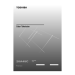 Toshiba 20A45C Manuel utilisateur