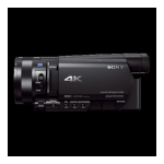 FDR-AX100, HDR-CX900 | Chat IA &amp; PDF T&eacute;l&eacute;charger