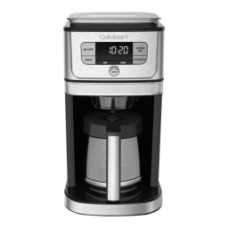 Cuisinart DGB-800 Manuel utilisateur | Fixfr