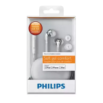 Philips SHE9757/10 &Eacute;couteurs intra-auriculaires Manuel utilisateur