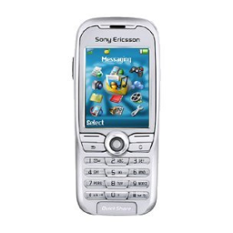 Sony Ericsson K500I Manuel utilisateur | Fixfr