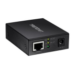 Trendnet TFC-GSFP 1000BASE-T to SFP Fiber Media Converter Fiche technique