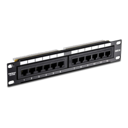 Trendnet TC-P12C6 12-Port Cat. 6 Unshielded Patch Panel Fiche technique | Fixfr