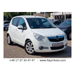 Opel Agila 2009 Manuel du propriétaire | Fixfr