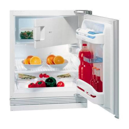 HOTPOINT/ARISTON BTSZ 1632/HA Refrigerator Manuel utilisateur | Fixfr