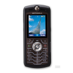 Motorola MOTO SLVR L7 i.mode Mode d'emploi