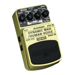 Behringer DW400 Manuel utilisateur