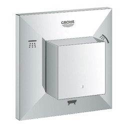 GROHE 19799000 Allure Brilliant 5-Way Diverter Trim in Starlight Polished Chrome Installation manuel | Fixfr