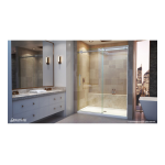 DreamLine SHDR-64607610-07 Shower Door Guide d'installation