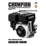 Champion Power Equipment 60001 Manuel utilisateur