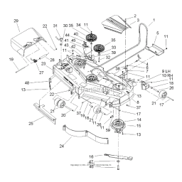 Z500 Z Master, With 52in TURBO FORCE Side Discharge Mower