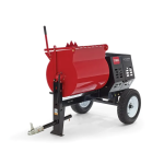 Toro MMX-850E-S Mortar Mixer Concrete Equipment Manuel utilisateur