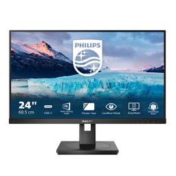 Philips 243S1/00 Moniteur LCD avec port USB-C Manuel utilisateur | Fixfr