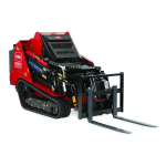 Toro Adjustable Forks, TX 1000 Compact Tool Carriers Compact Utility Loaders, Attachment Manuel utilisateur