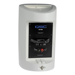 QSC Audio AD-S82 Manuel utilisateur | Fixfr