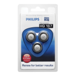 Philips HQ167/40 Manuel utilisateur