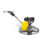 Wacker Neuson CT36-8A-V Gasoline Walk-behind Trowel Manuel utilisateur