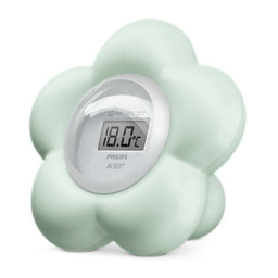 Avent SCH480/00 Avent Thermomètre numérique Manuel utilisateur | Fixfr