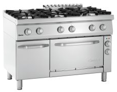 Bartscher 2852491 Gas range 700, B1200, 6Fl, EBO 1/1 Mode d'emploi | Fixfr